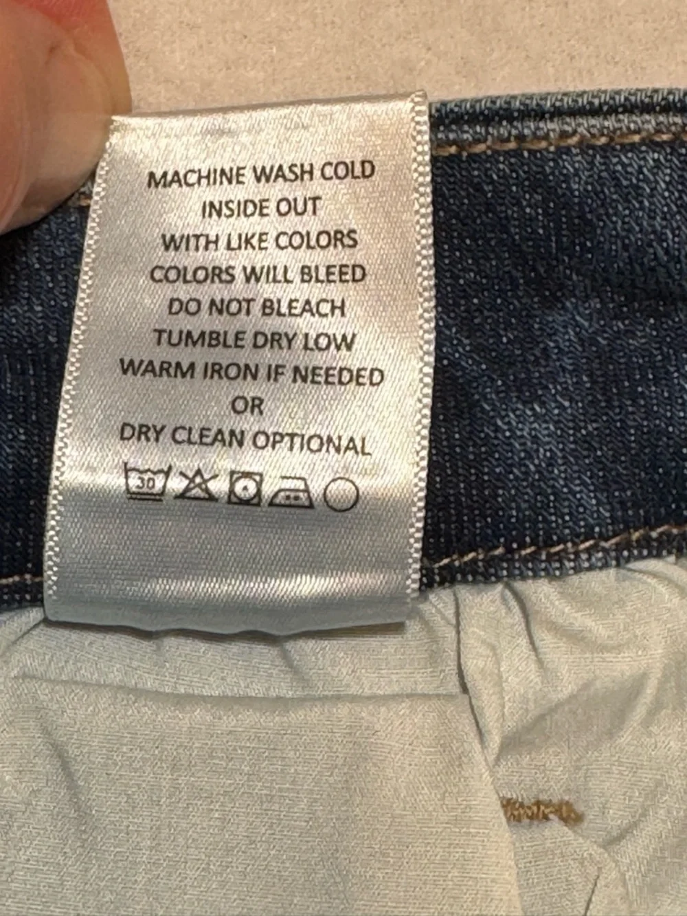 Mica High-waisted Blue Wide-Leg Flare Distressed Boho Jeans Women’s Size 25 - Picture 8 of 14